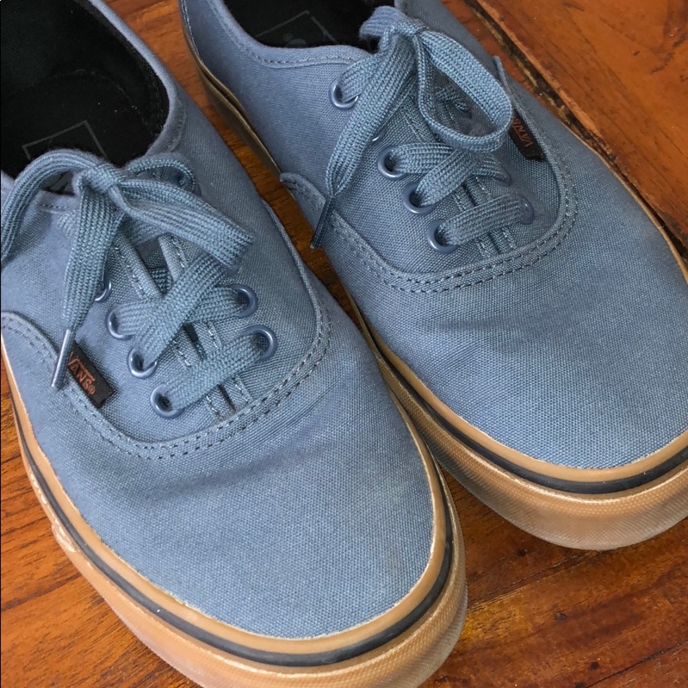 Navy/gum sole VANS
